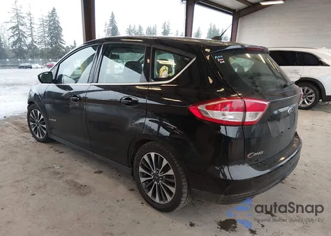 2017 Ford C-Max Hybrid Titanium z USA, uszkodzony, nr VIN 1FADP5DU4HL117328